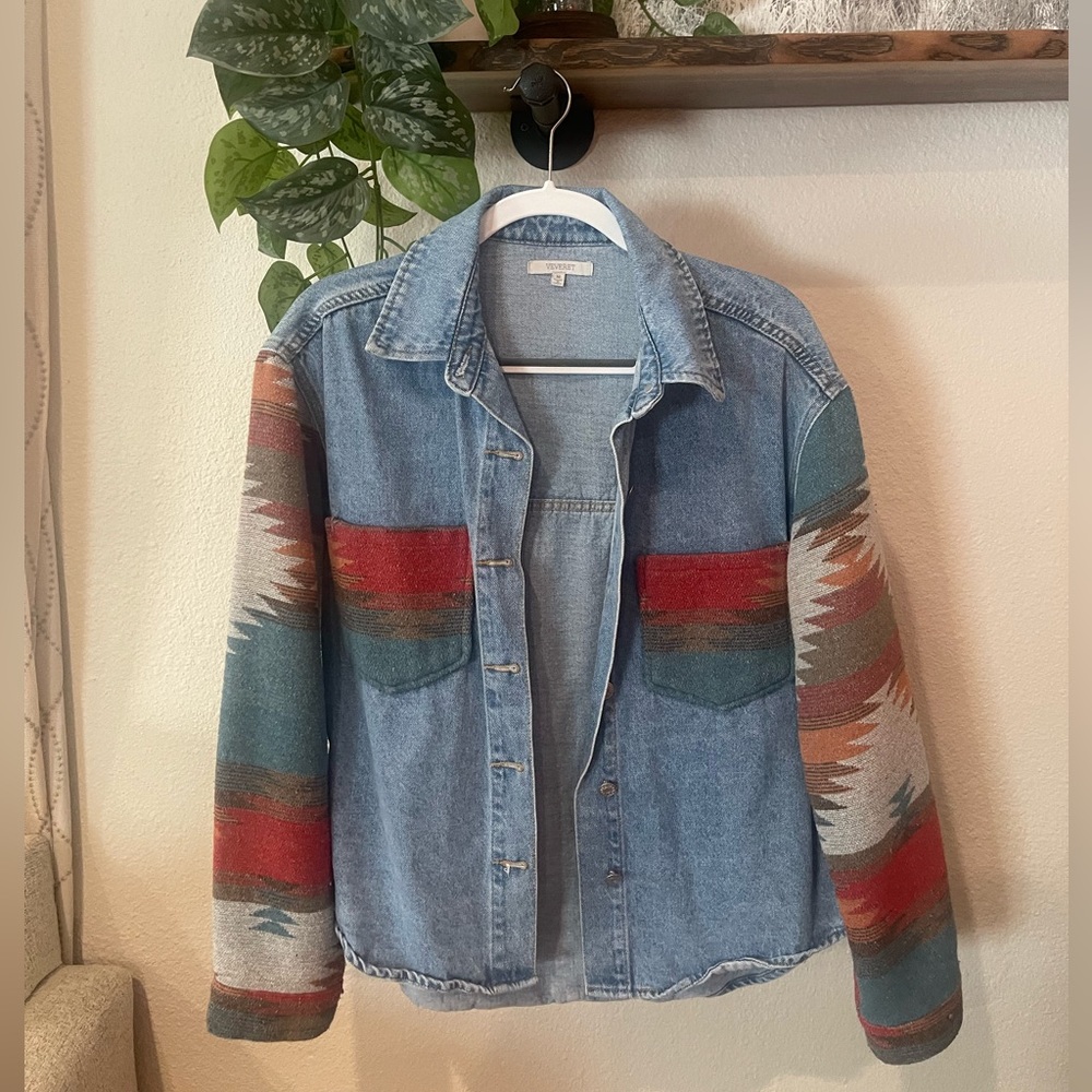 Southwest denim jacket